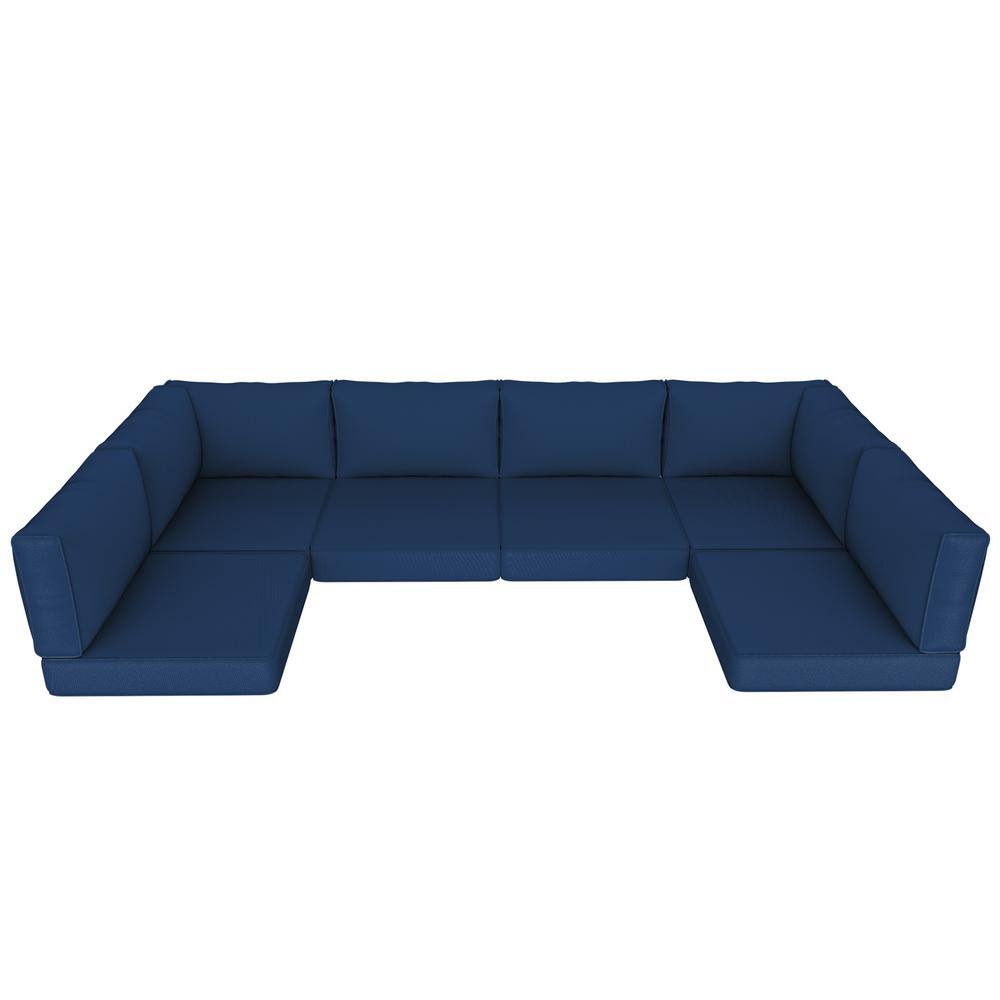 Outdoor Replacement Cushions, 14-Piece Couch Cushions Patio Sofa Cushions for Patio 6 Seat Sectional Cushion price history on PriceWatchPro