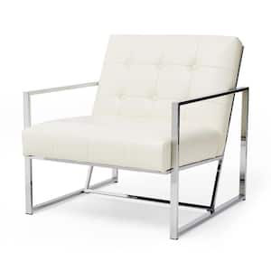 Accent chair chrome legs new arrivals