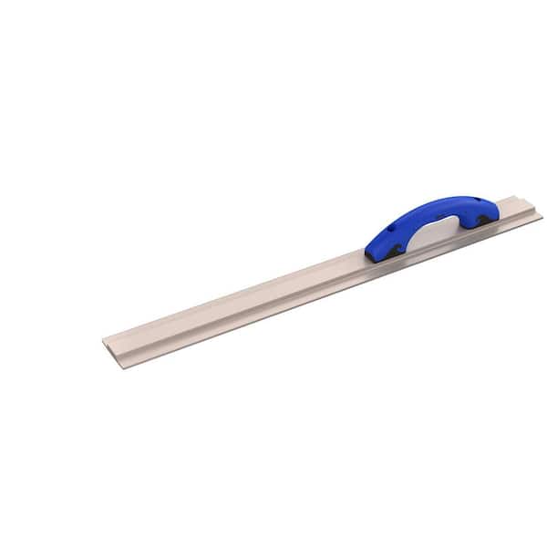 Bon Tool 30 in. x 3-1/8 in. Straight Magnesium Darby with Comfort Wave Handle