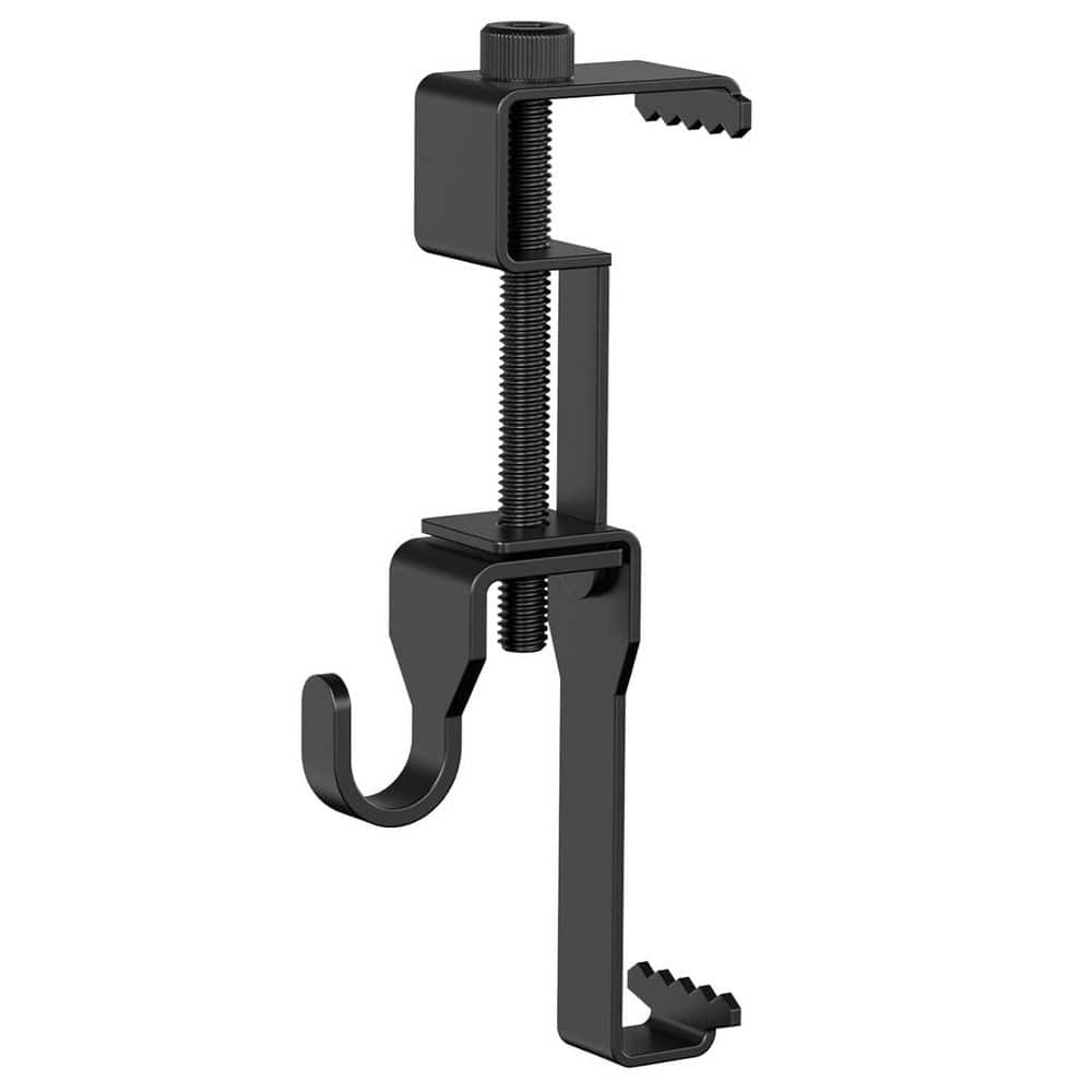 Stainless Steel Brick Wall Clips Hooks Clamp Heavy Duty No Drill 6-Pack for