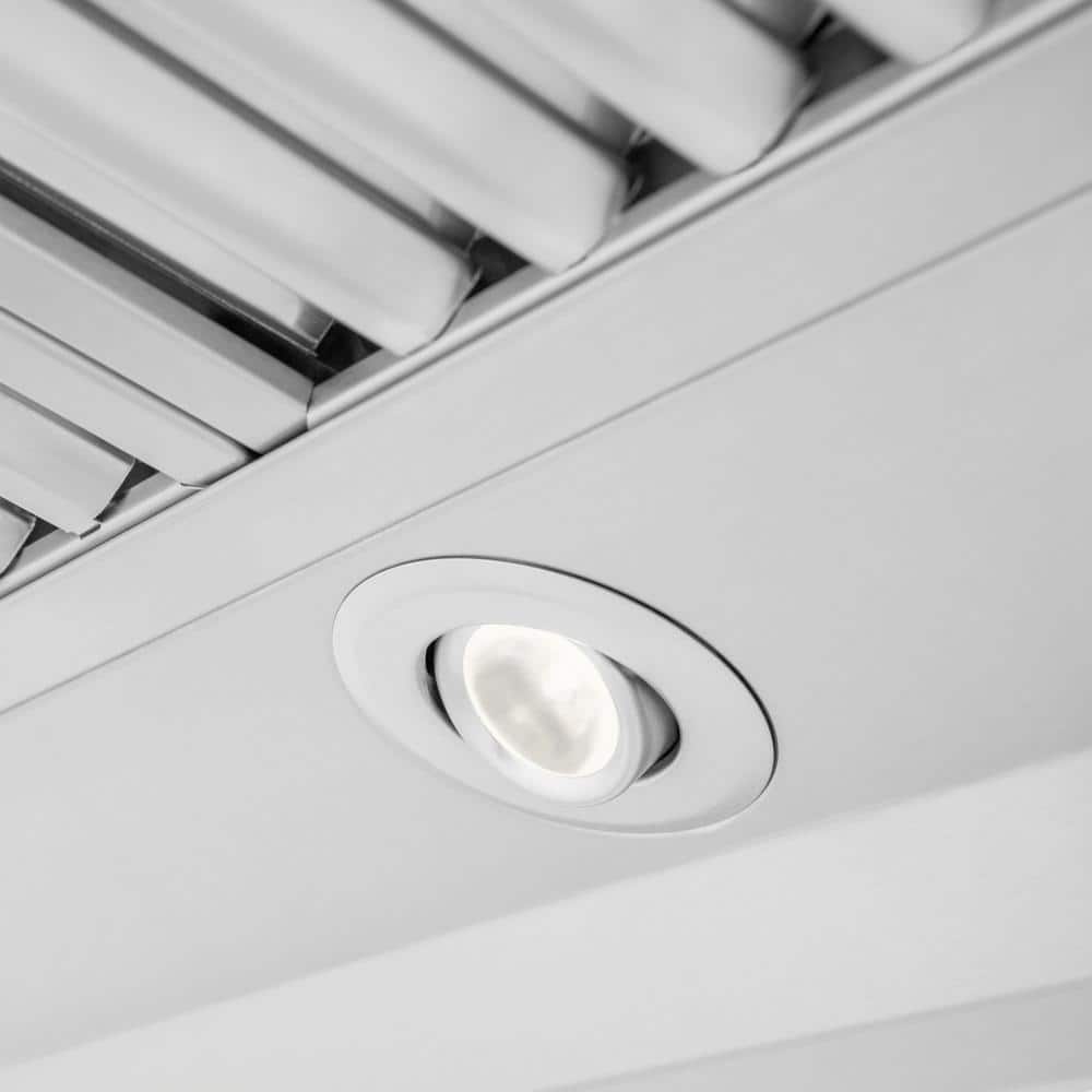 48-Inch Stainless Steel Convertible Wall Mounted Range Hood