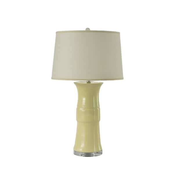 Unbranded 30 in. Cream Transitional, Classic, Designer Bedside Table Lamp for Living Room, Bedroom with Linen Shade