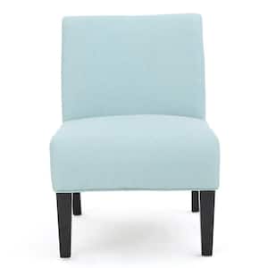 Galilea Light Blue Fabric Accent Chair