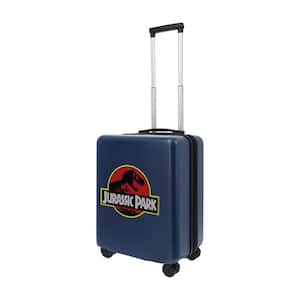 NBC STUDIOS JURASSIC PARK 22 .5 in.  BLUE CARRY-ON LUGGAGE SUITCASE