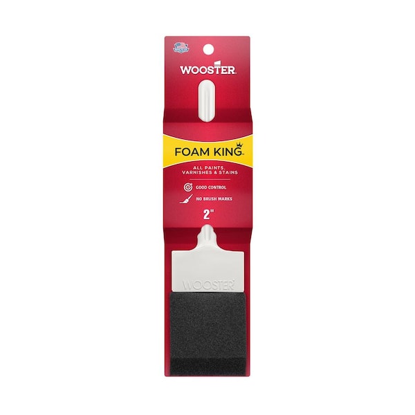 2 in. Foam King Foam Brush