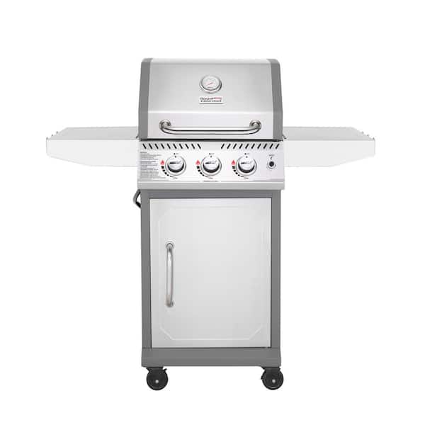 Royal Gourmet Stainless Steel 3Burner Propane Gas Grill, 25,500 BTU