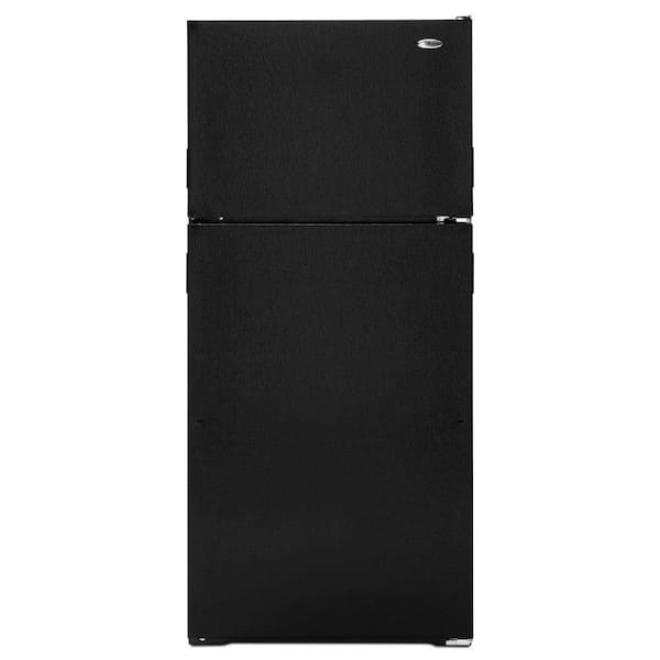 Amana 14.4 cu. ft. Top Freezer Refrigerator in Black