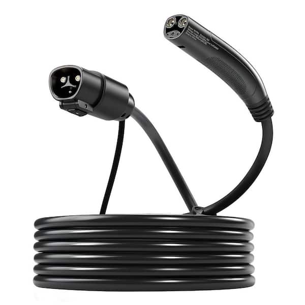 SKYSHALO EV Charger Extension Cable for Tesla, 48Amp 21 ft. Max