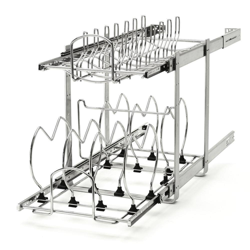 rev-a-shelf-chrome-pull-out-cabinet-pot-and-pan-organzier-12-width