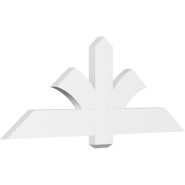 Ekena Millwork Redmond 60 in. W x 22.5 in. H x 2 in. D Signature Polyurethane Bracket