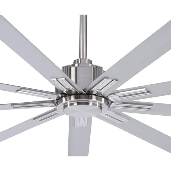 MINKA-AIRE Xtreme 72 in. Indoor Brushed Nickel Ceiling Fan with