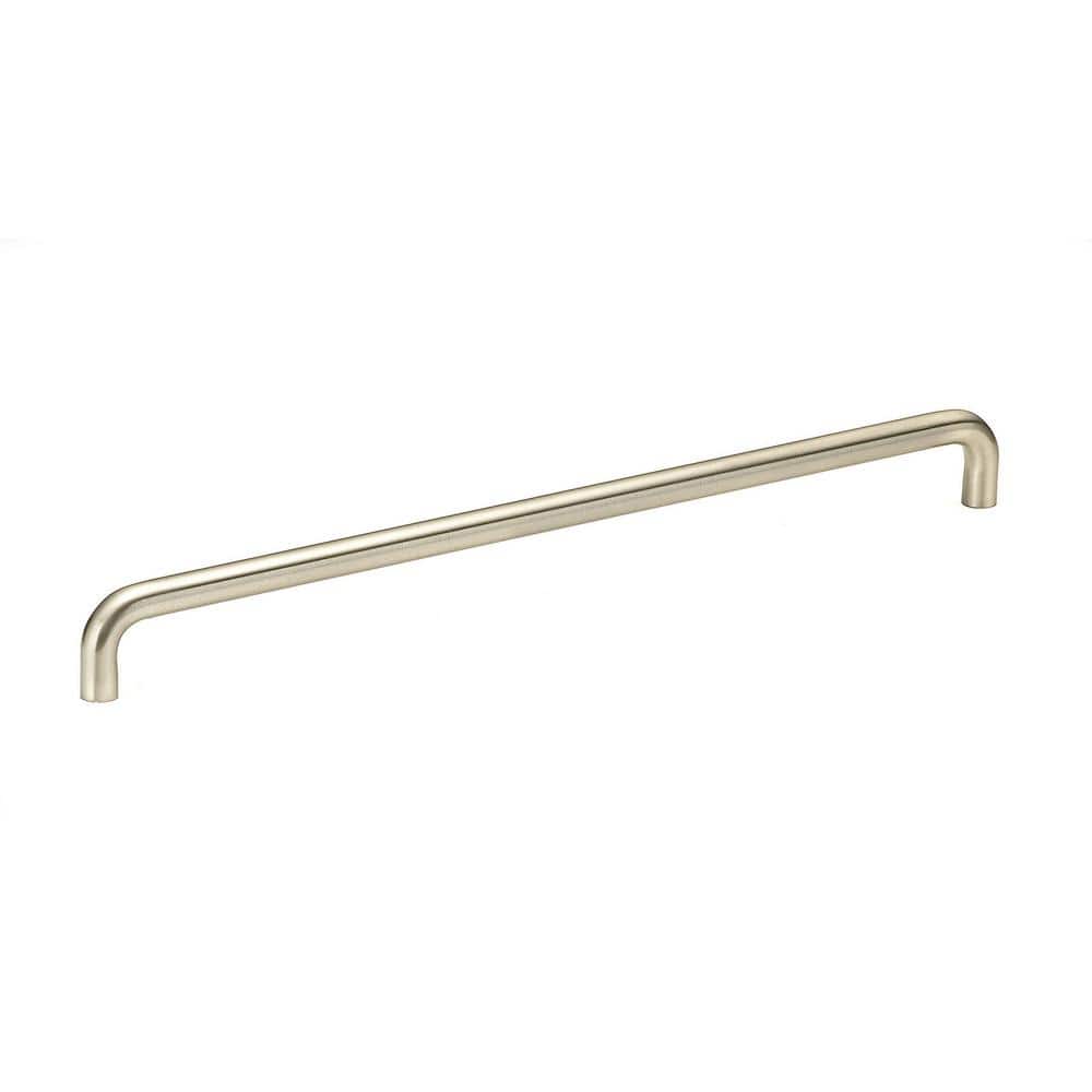 Livingston Collection 11-3/8 in. (288 mm) Modern Brushed Nickel Round Cabinet Bar Pull price history on PriceWatchPro