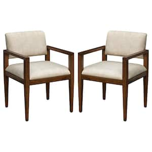 Benson Beige Dining Chair Set of 2