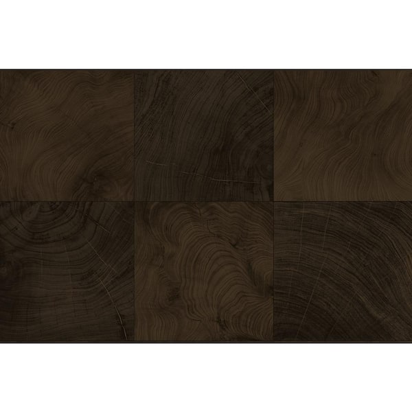 Seabrook Designs 60.75 sq. ft. Sable Brown Kemi Embossed Vinyl Unpasted Wallpaper Roll