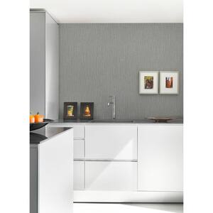 Calisto Pewter Distressed Wallpaper