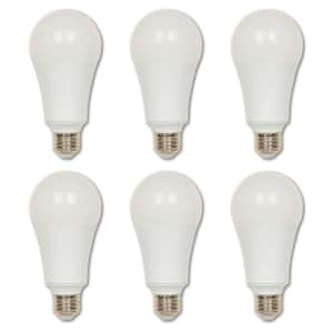 150-Watt Equivalent Omni A21 LED Light Bulb Bright White (6-Pack)