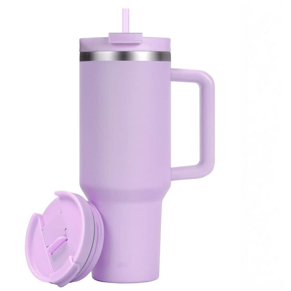 Wudkey 40 oz. Lavender Purple Vacuum Insulated Stainless Steel