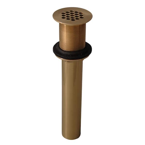 Barclay Products 1-1/4 in. Lavatory Grid Drain without Overflow in Polished Brass