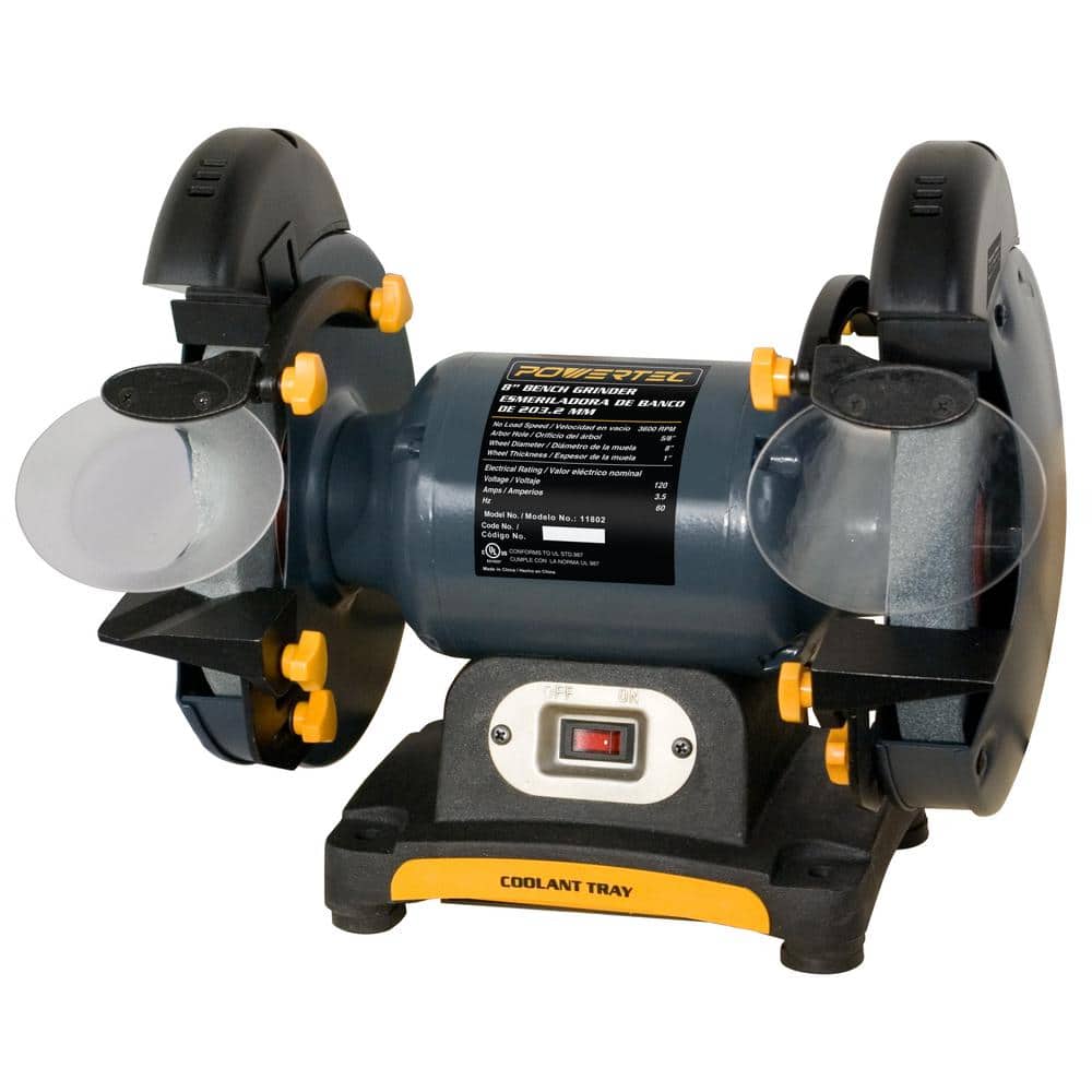POWERTEC 8 in. Bench Grinder BG800 