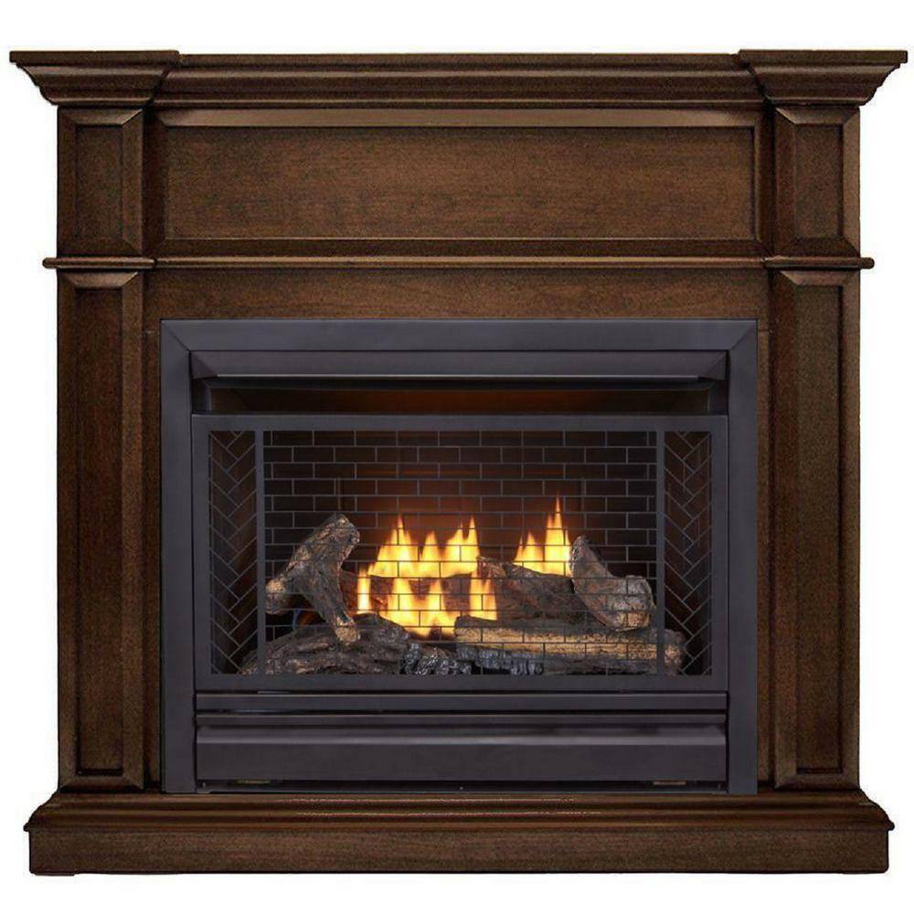 BLUEGRASS LIVING 26,000 BTU, Vent Free Natural Gas Fireplace System