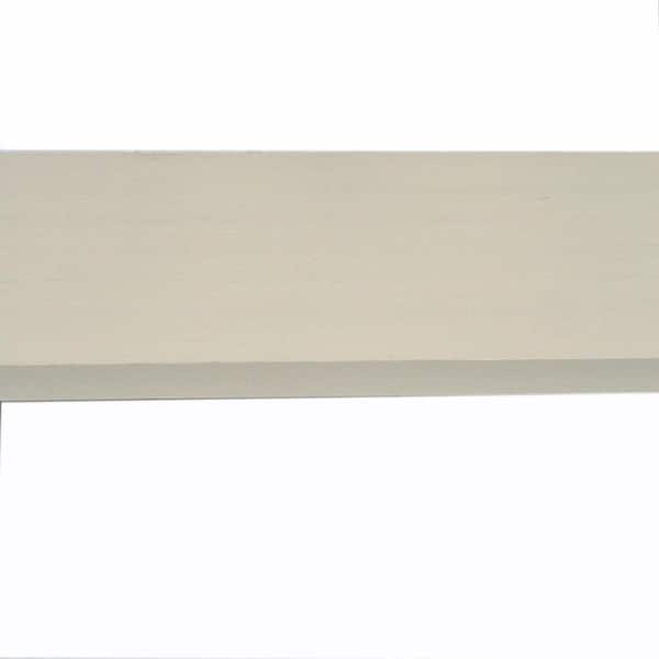 ◼︎6b 1 in. x 5 in. x 16 ft. Primed Pine Finger-Joint Board 119698 - The