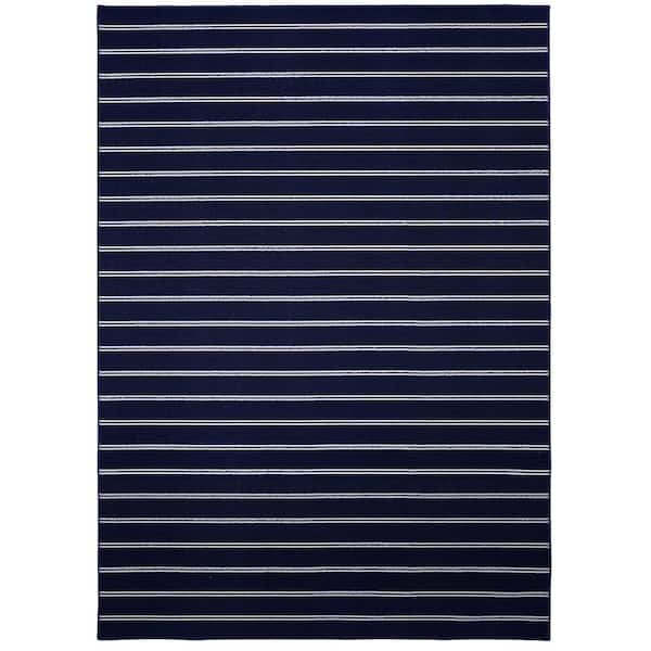 Avery Navy 7 ft. x 10 ft. Area Rug