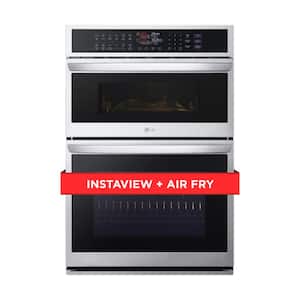 6.4 cu. ft. Smart Combi Wall Oven with True Convection, InstaView, Air Fry Steam Sous Vide in PrintProof Stainless Steel