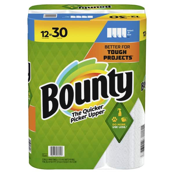 Bounty Select-A-Size Paper Towels 24ct : Home & Office fast delivery by App  or Online