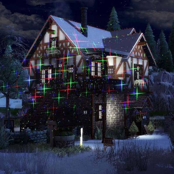 SL-33 - RGB Moving Firefly Laser Christmas Light Projector