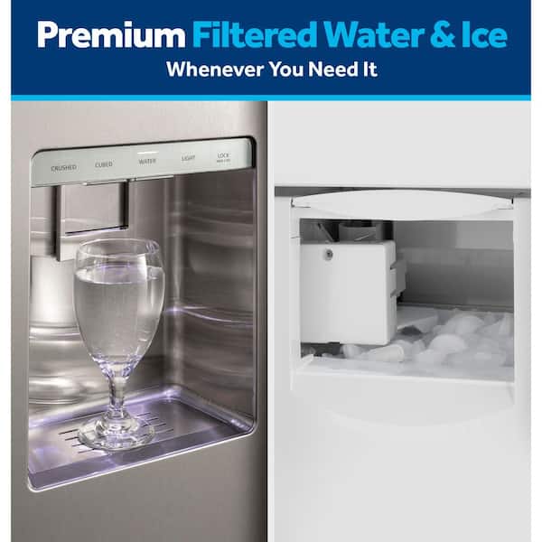 GE Genuine MWF Refrigerator Water Filter for GE MWF - The Home Depot