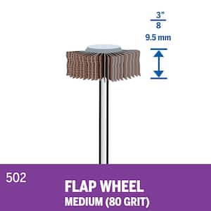3/8 in. 80-Grit Flap Wheel