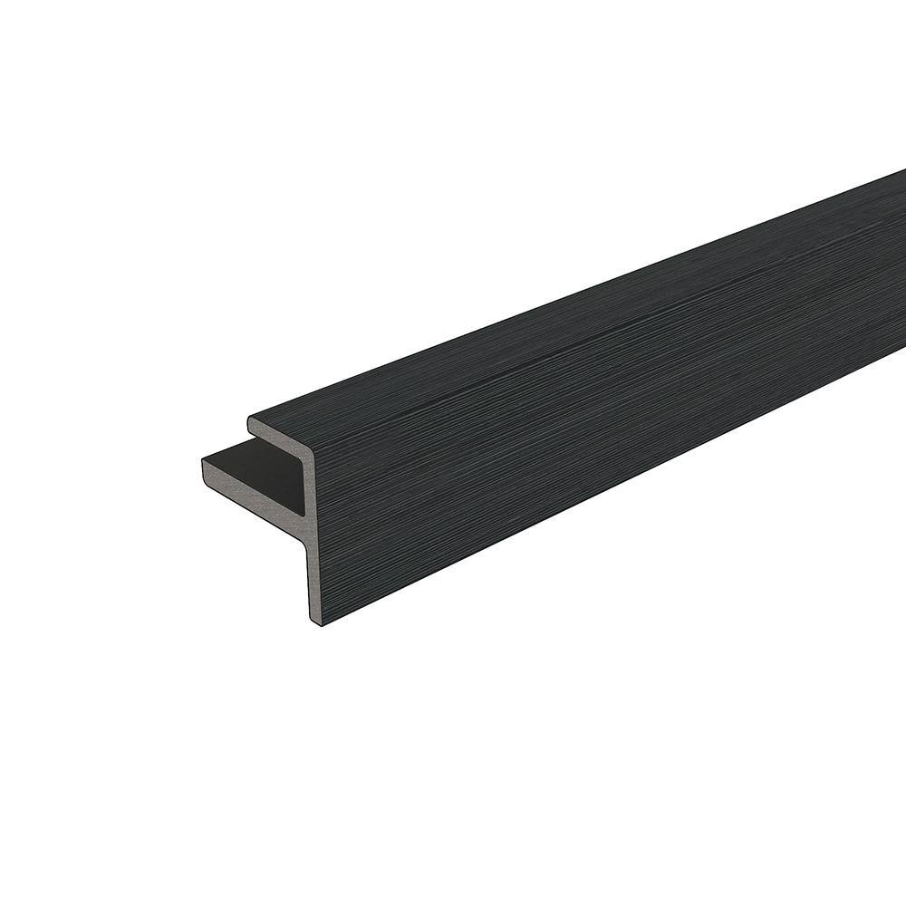 All Weather System 1.87 in. x 1.87 in. x 8 ft. Composite Siding End Trim in Indian Ebony Board price history on PriceWatchPro