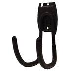 6 in. Black Slotwall J-Hook