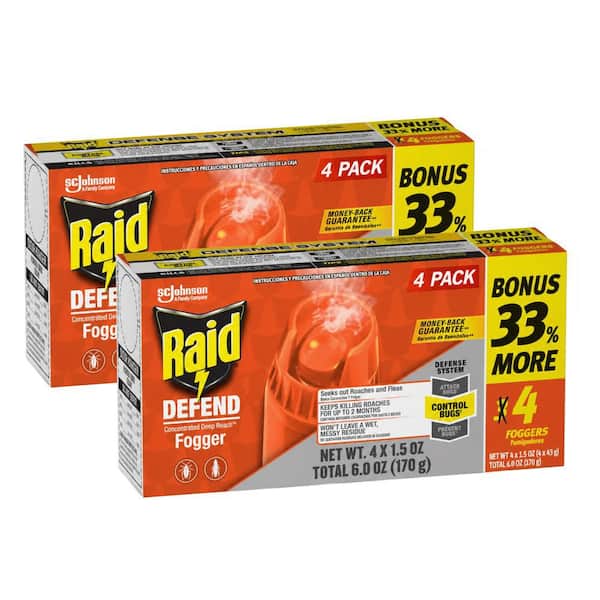 Concentrated Deep Reach Pest Killer and Roach Fogger, 1.5 fl oz. (2-Pack)