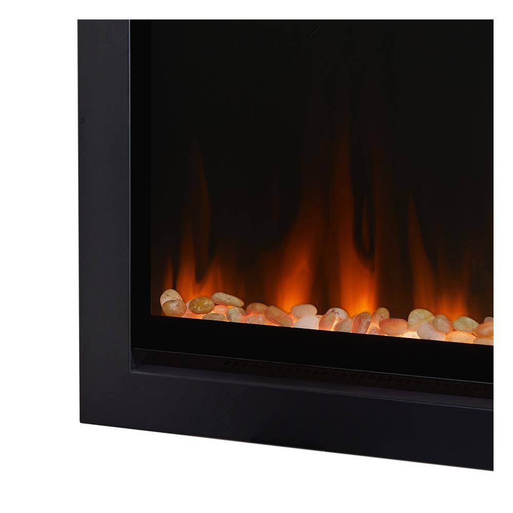 Real Flame 49" Wall-Mount or Recessed Electric Fireplace Insert