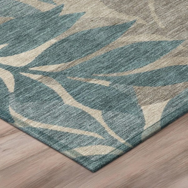 Chantille Machine Washable Indoor/Outdoor Abstract ACN2955 Khaki 10 ft. x 14 ft. Area Rug