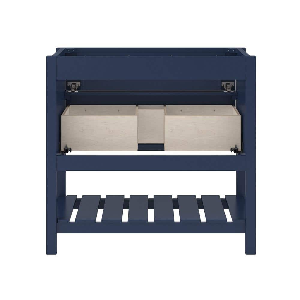 Lawson 36" Aegean Blue Painted Poplar Freestanding Bathroom Vanity
