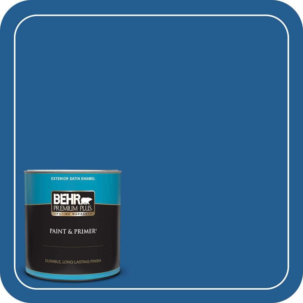 1 qt. #S-G-570 Sapphire Lace Satin Enamel Exterior Paint & Primer price history on PriceWatchPro
