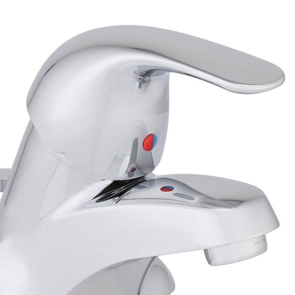 MOEN Adler 4 in. Centerset Single-Handle Bathroom Faucet in Chrome 