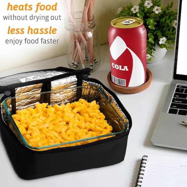 HOTLOGIC Mini Portable Thermal Food Warmer Lunch Bag for Home