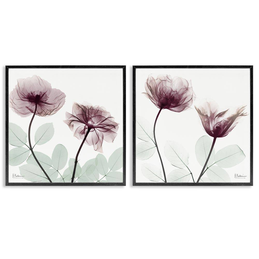 Stupell Industries Delicate Mauve Flowers by Albert Koetsier 2