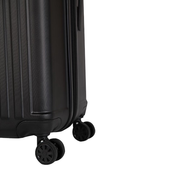 American Flyer Moraga 3-Piece Black Hard Side Spinner Luggage Set 