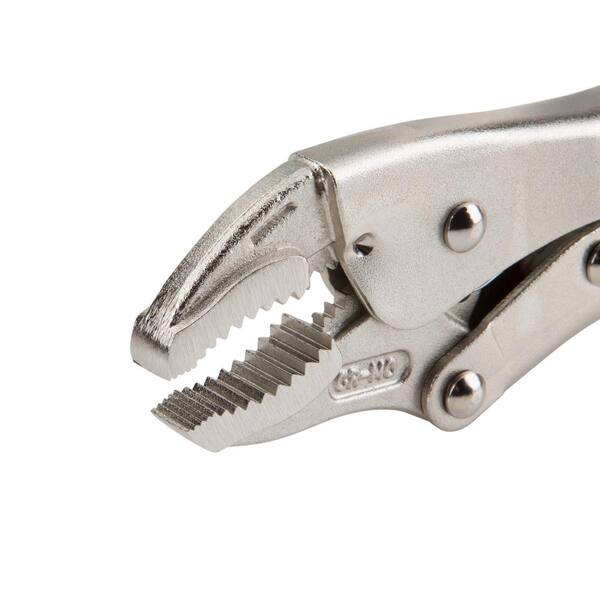 TEKTON 7 in. Curved Jaw Locking Pliers PLK10007 - The Home Depot