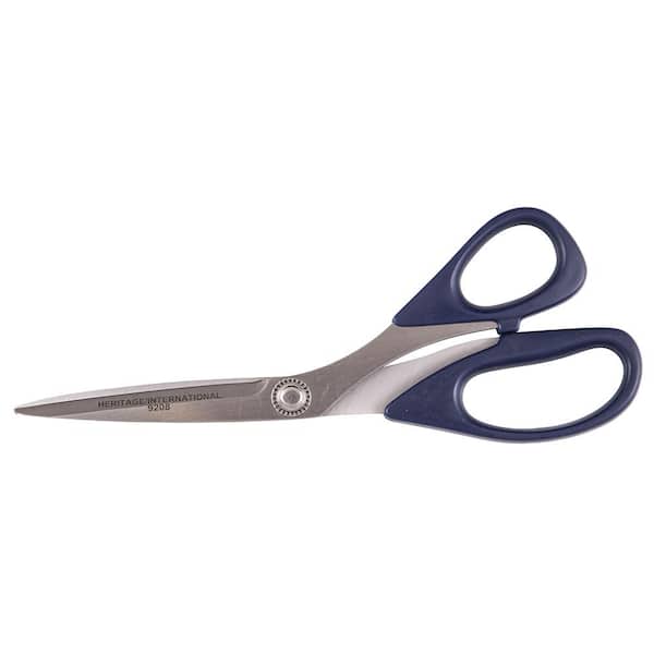 K-Tool International® KTI-73110 - 10-1/4 Spring Loaded Bent Handle General  Purpose Scissors 