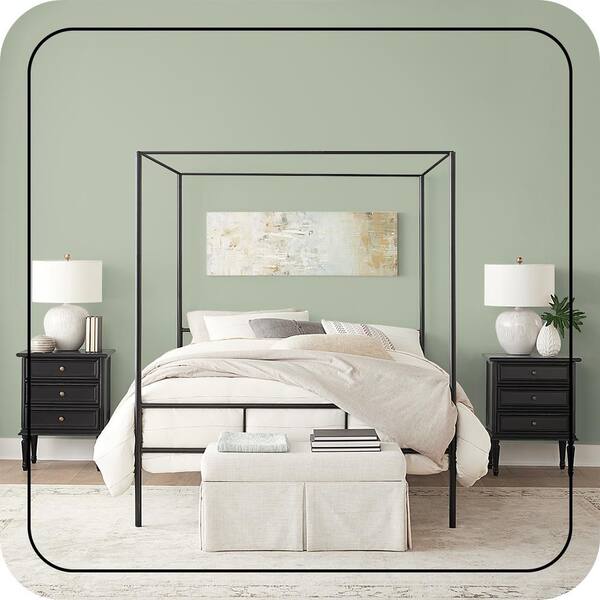 BEHR DYNASTY 1 gal. #ICC-90 Butter Yellow Satin Enamel Interior