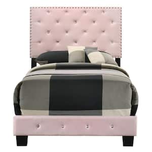 Suffolk Pink Twin Panel Bed