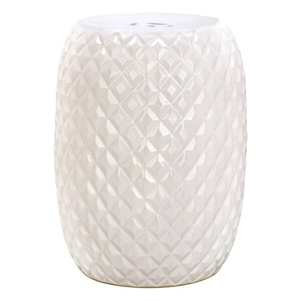 Safavieh Calla Cream Patio Stool
