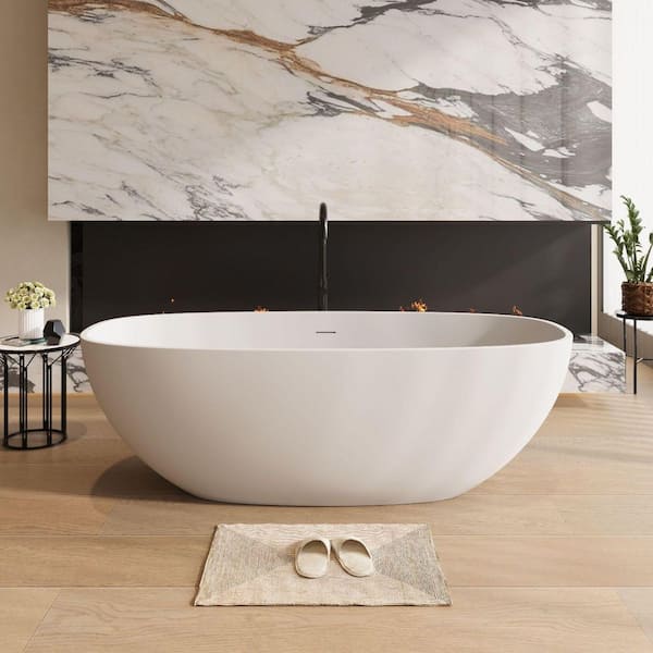 Xspracer Moray 67 in. x 29.5 in. Solid Surface Stone Resin