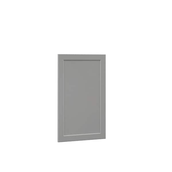 Hampton Bay Designer Series 0.75x30x18 in. Melvern Decorative End Panel in Heron Gray