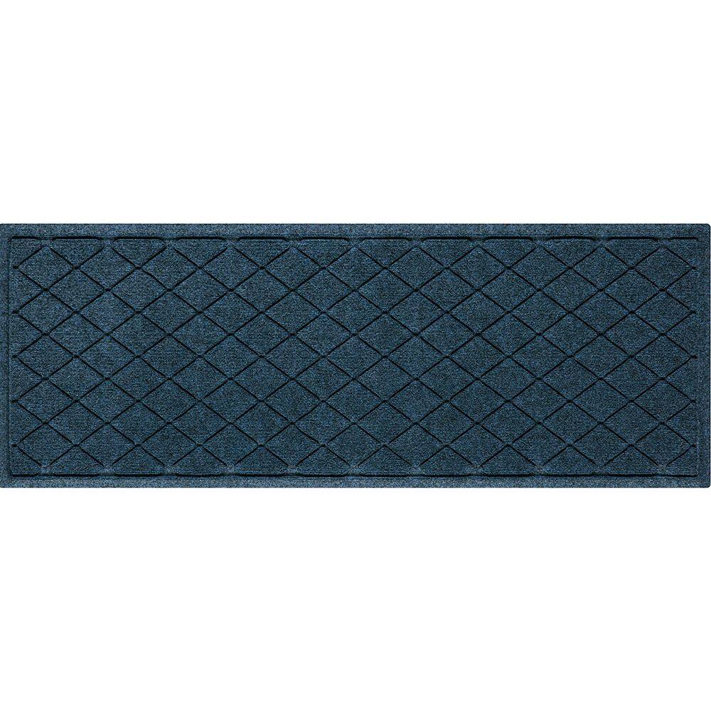 Waterhog Argyle Navy 22 in. x 60 in. PET Polyester Indoor Outdoor Runner Door Mat price history on PriceWatchPro